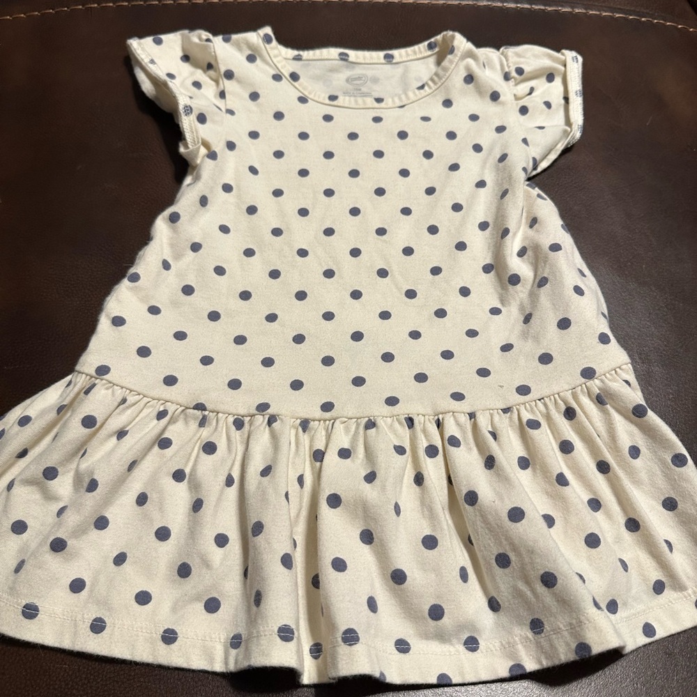 Floral and Polka Dot Baby Dresses Set - Bin 7 - Picture 6 of 7
